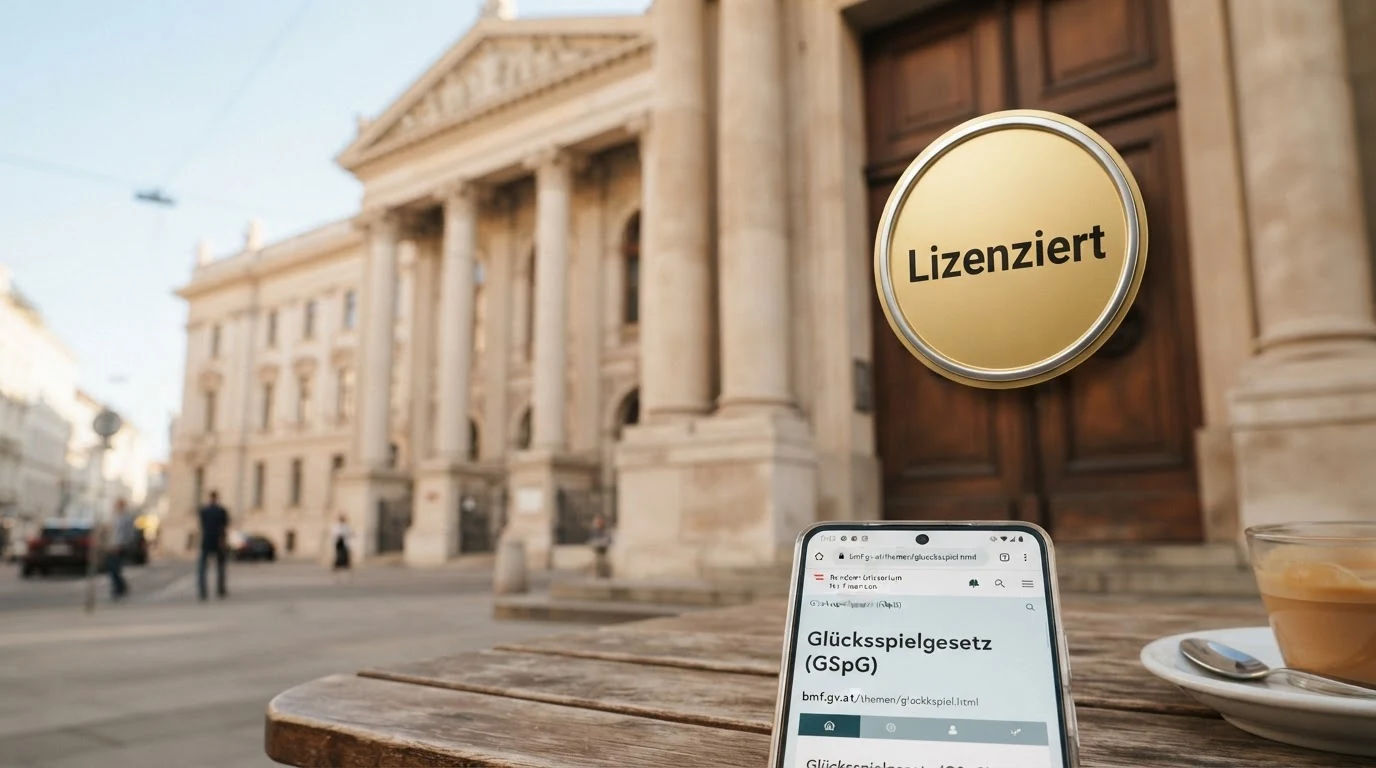 Das Gebäude des Bundesministeriums für Finanzen in Wien — Sitz der österreichischen Glücksspielaufsicht und Konzessionsbehörde