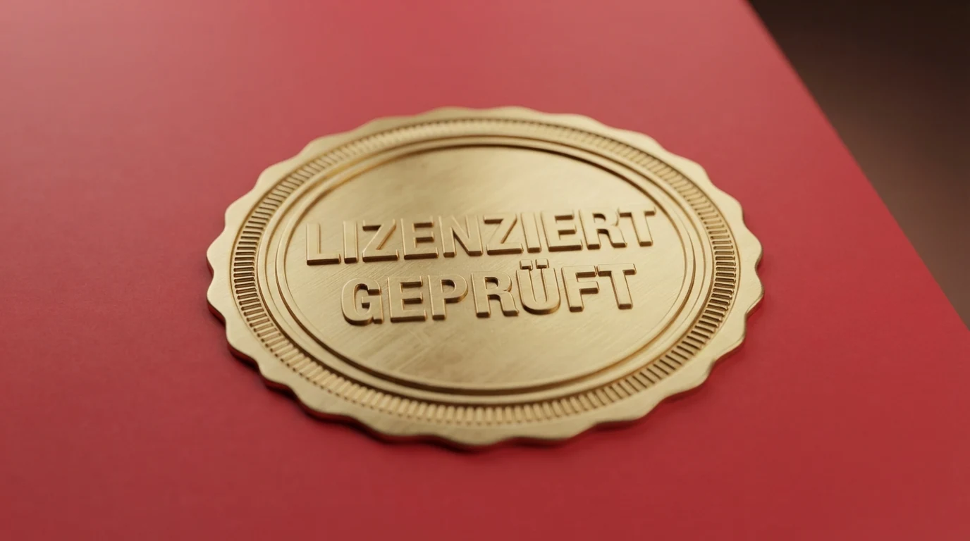 Offizielles Dokument oder Behördensiegel zur österreichischen Glücksspielregulierung