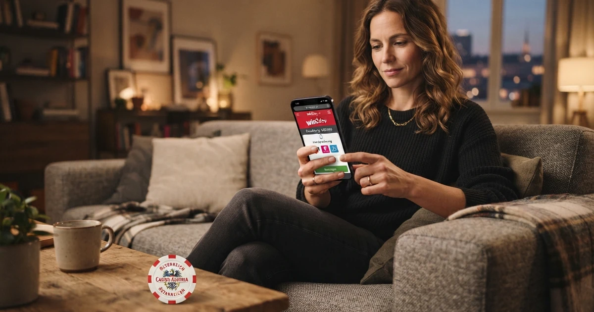 Ein Smartphone mit geöffnetem Online-Casino, die Zahlungsoption Handyrechnung ist ausgewählt