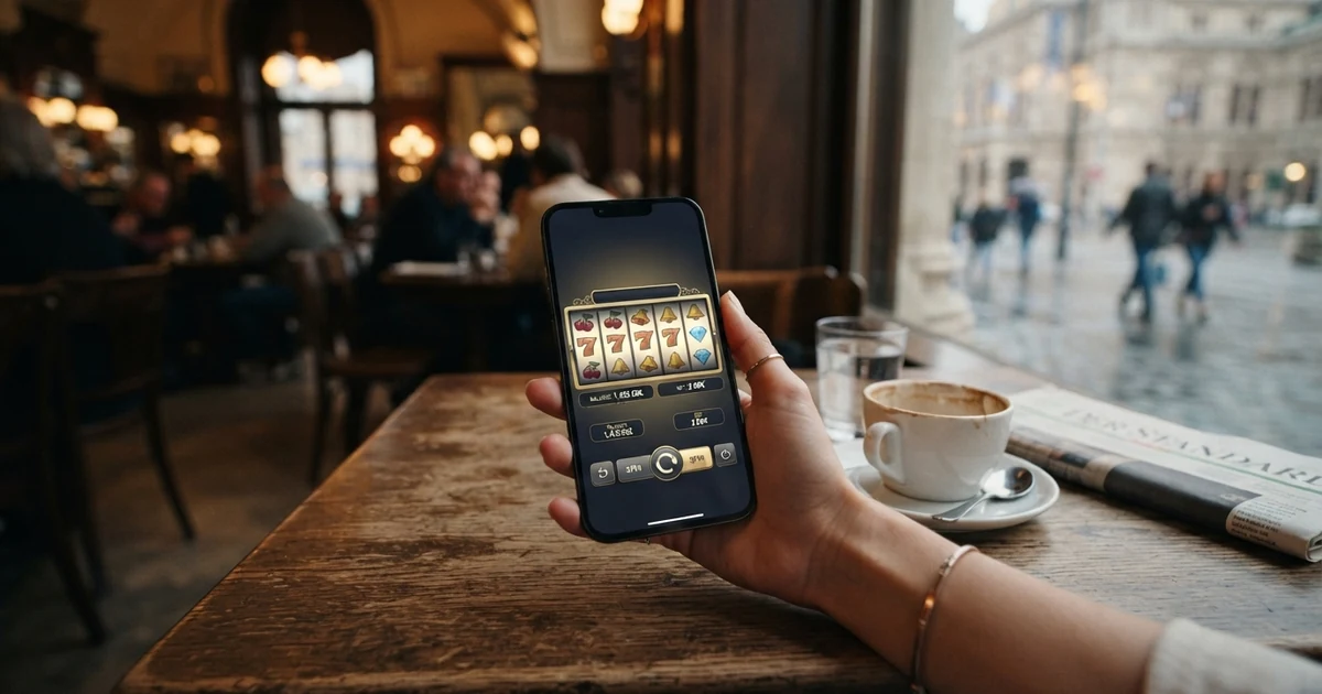 Schaubild, das den Unterschied zwischen Einzahlungslimit, Auszahlungslimit und Kontostand auf einem Online-Casino-Konto zeigt
