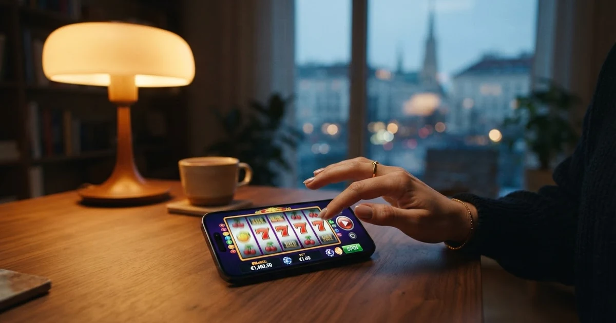 Eine stilisierte Casino-Spielfläche ohne sichtbare Einsatzbegrenzung, mit einem dezenten roten Warnhinweis vor einem dunklen Hintergrund